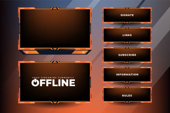 Download Futuristic Gaming Overlay Vector Design - Gaming Collection