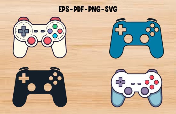 Download Gaming Console Vector Clipart PNG Bundle - Gaming Collection