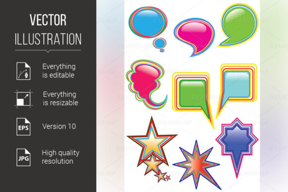 Download Collection of Color Web Elements - Web elements Collection
